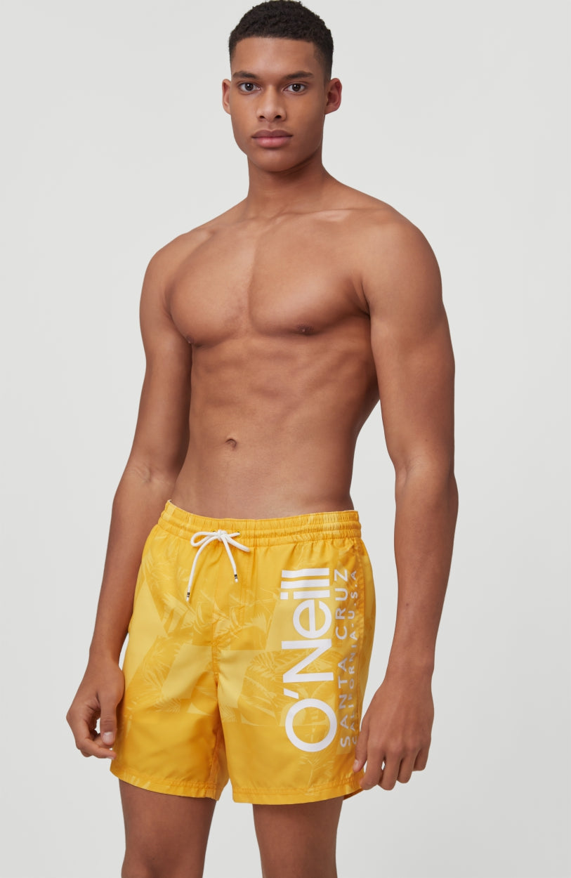Cali Floral 2 Shorts | Yellow AO 1
