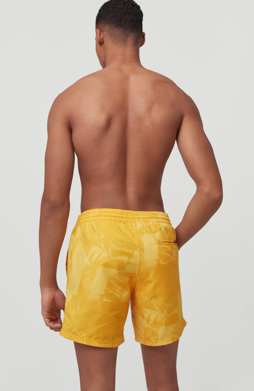 Cali Floral 2 Shorts | Yellow AO 1