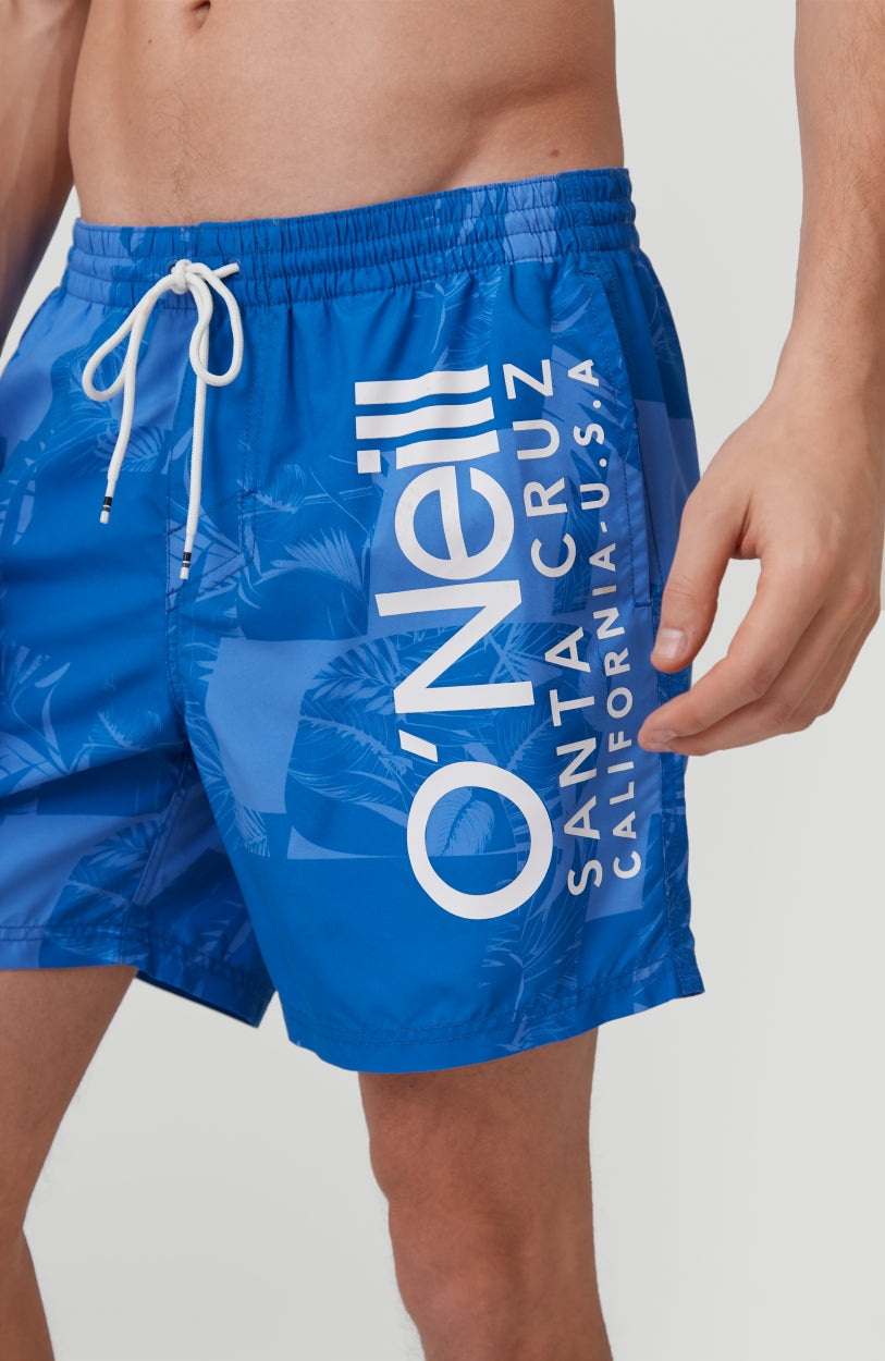 Cali Floral 2 Shorts | Blue Print - A