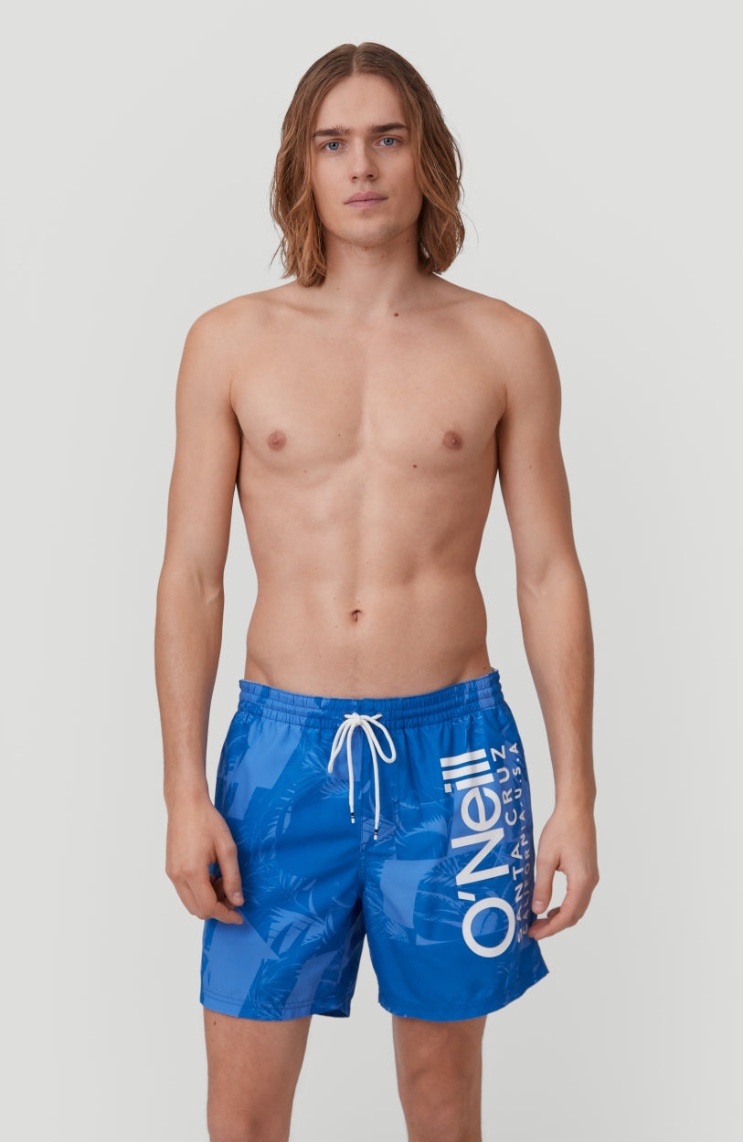 Cali Floral 2 Shorts | Blue Print - A