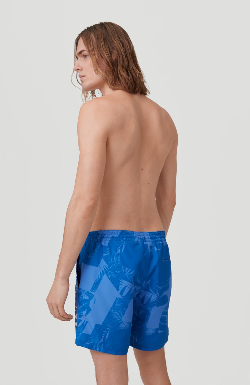 Cali Floral 2 Shorts | Blue Print - A