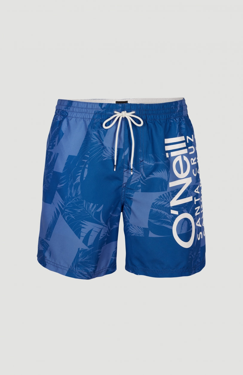 Cali Floral 2 Shorts | Blue Print - A