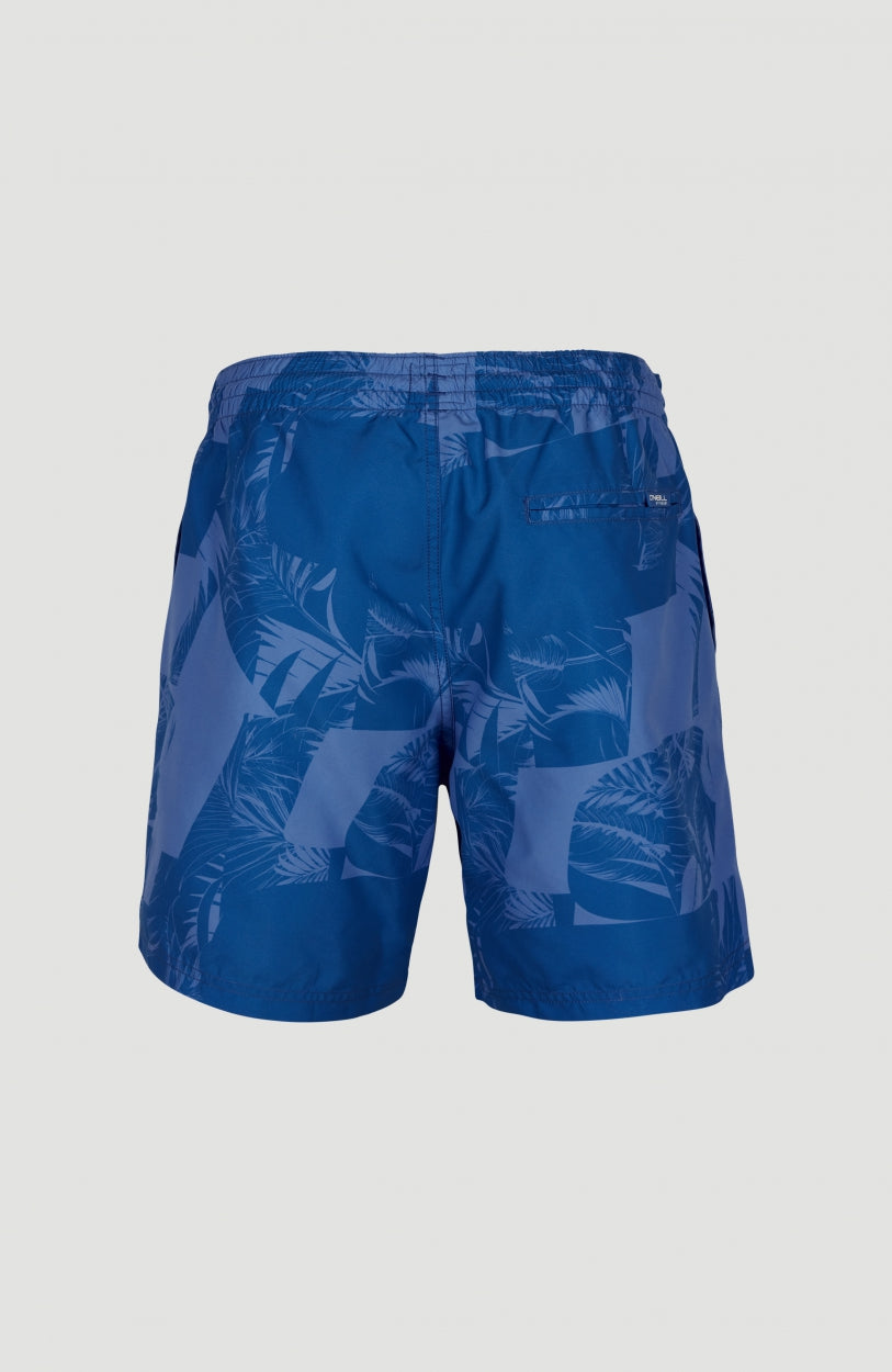 Cali Floral 2 Shorts | Blue Print - A