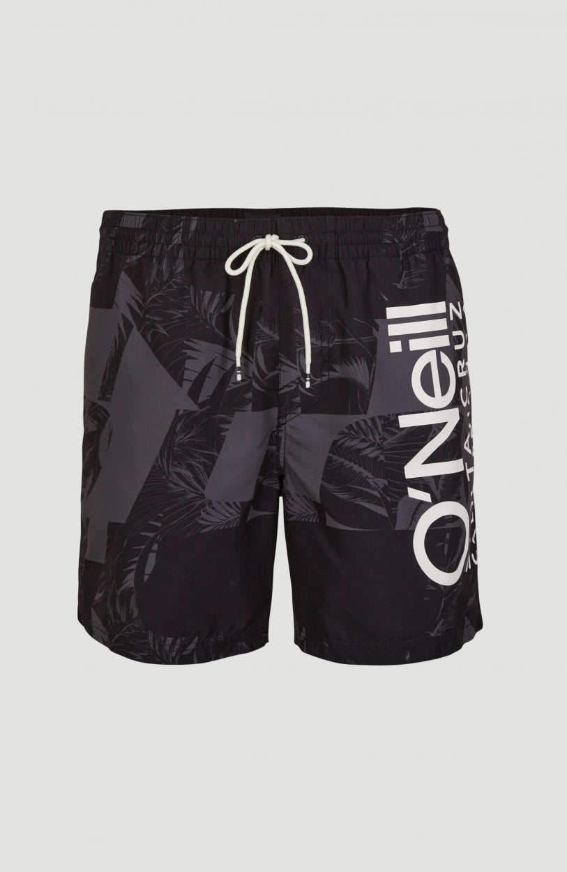 Cali Floral 2 Shorts | Black With