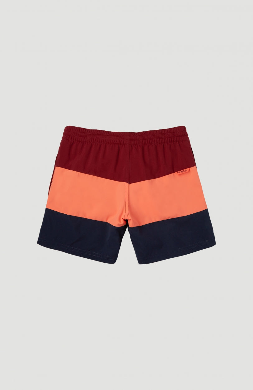 Block Shorts | Living Coral -A