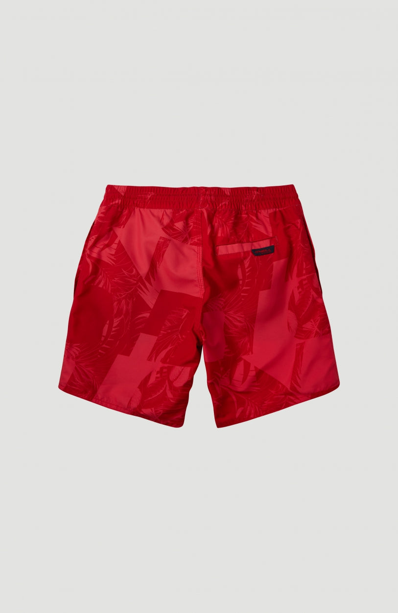 Cali Floral Shorts | Red With