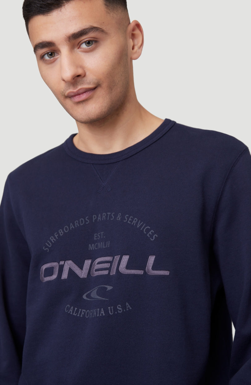 Cal Logo Sweatshirt | Ink Blue -A