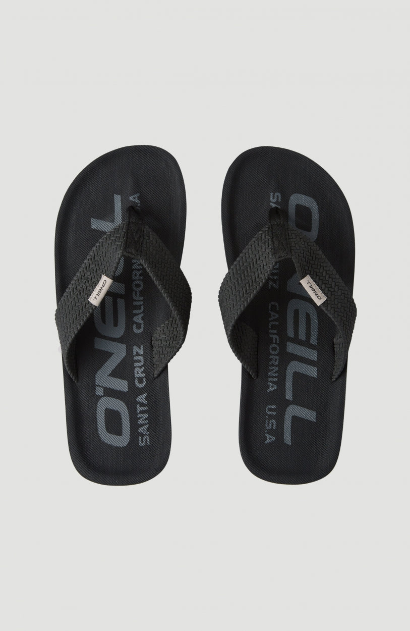 Chad Logo Sandals | BlackOut - A