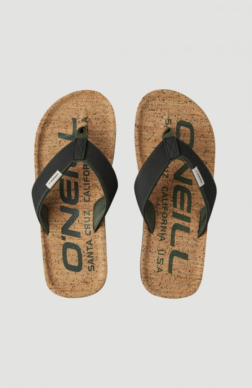 Chad Fabric Sandals | BlackOut - A
