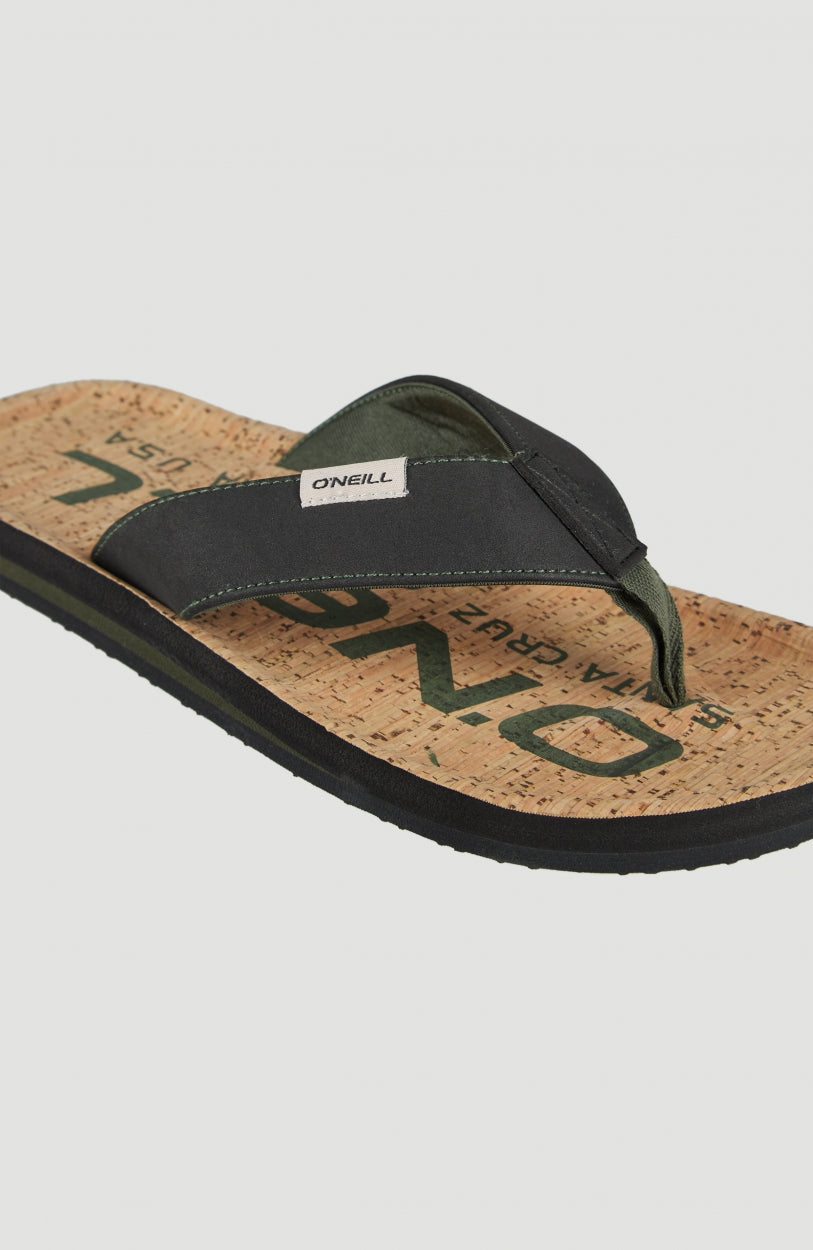 Chad Fabric Sandals | BlackOut - A