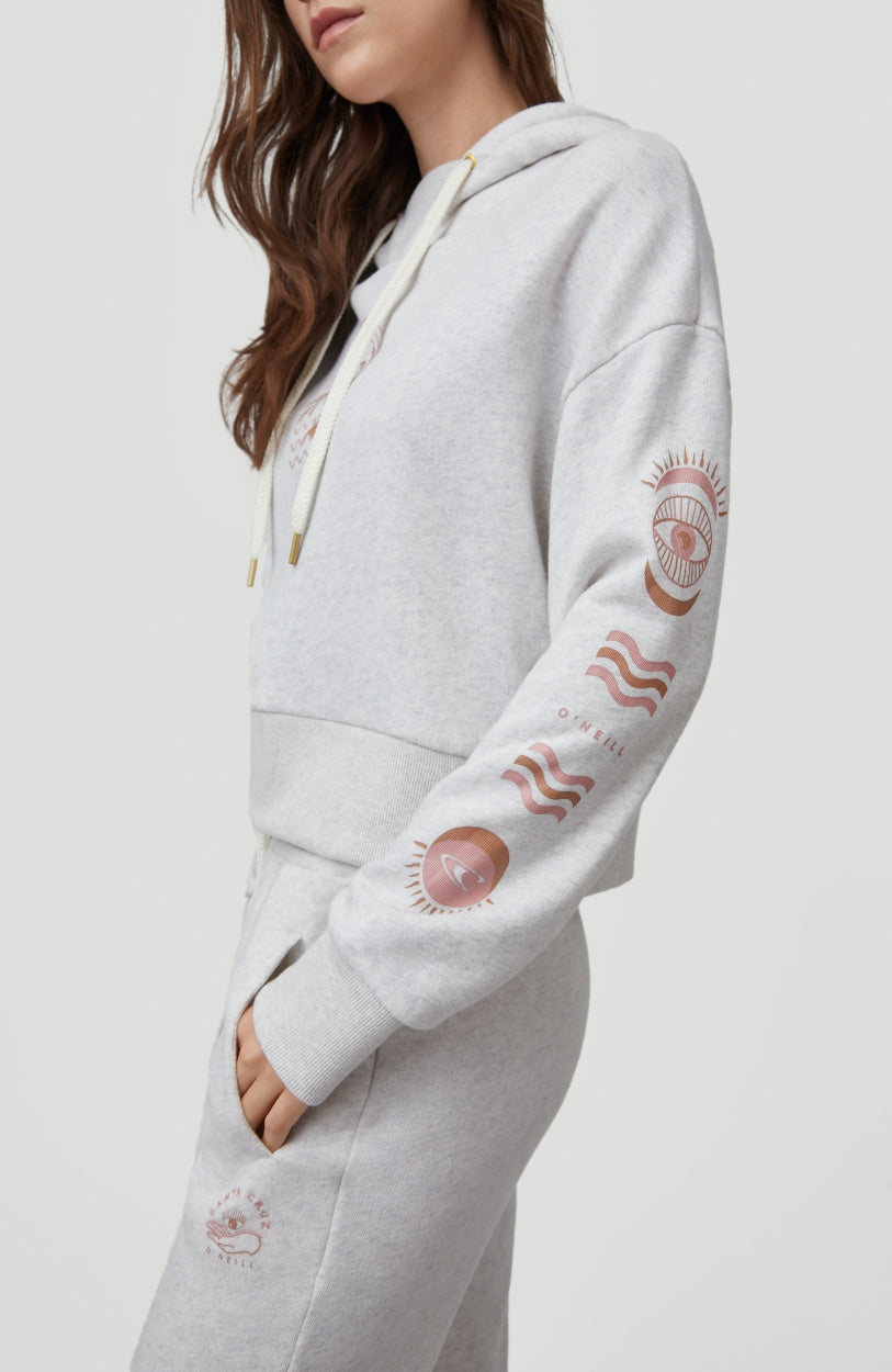 Cali Graphic Hoodie | White Melee