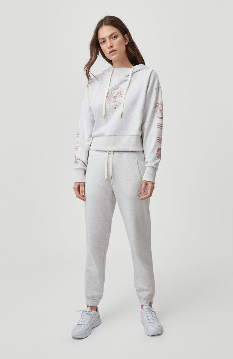 Cali Graphic Hoodie | White Melee