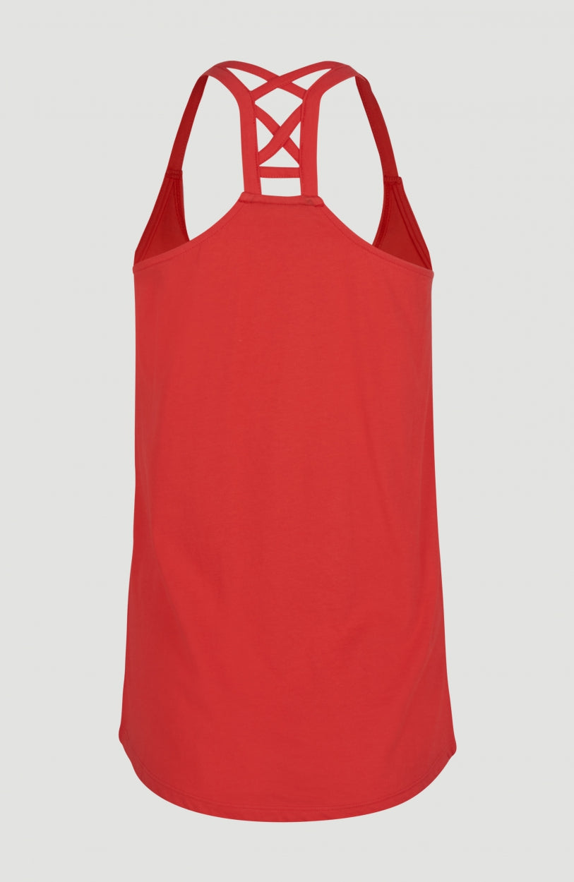 Beach Angel Tanktop | Hot Coral