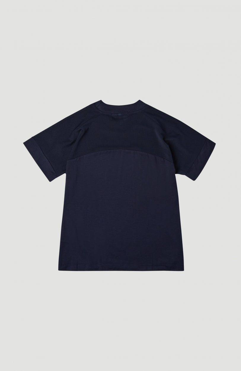 Athleisure Shortsleeve T-Shirt | Ink Blue -A