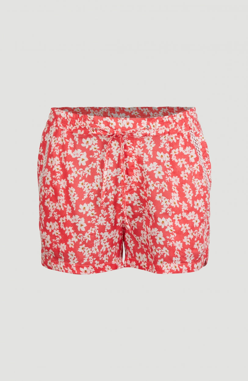 Cali Shorts | Red With Pink or Purple