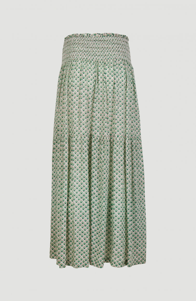 Citizen Woven Long Skirt | Green With