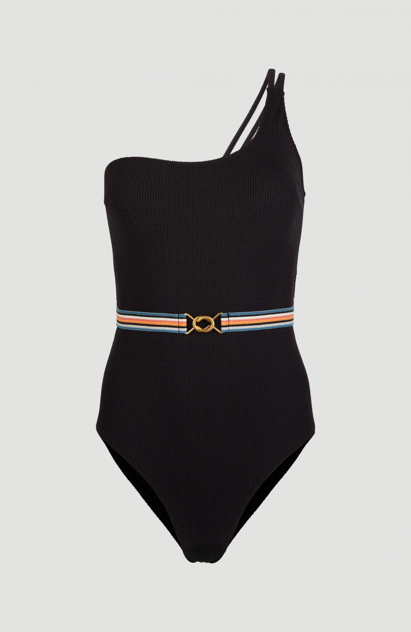 A-Symmetrical Swimsuit | BlackOut - A