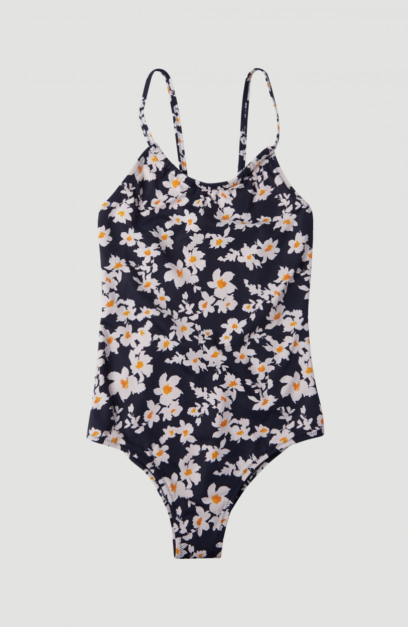 Cali Swimsuit | Blue With Yellow