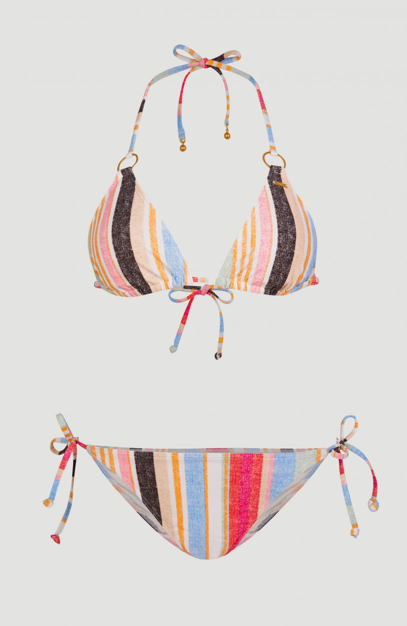 Capri Bondey Bikini Set | Yellow With Red