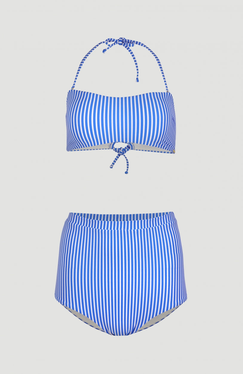 Bella Talaia Bikini Set | Blue With White