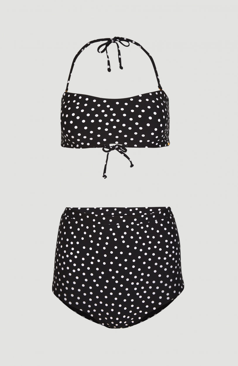 Bella Talaia Bikini Set | Black With White