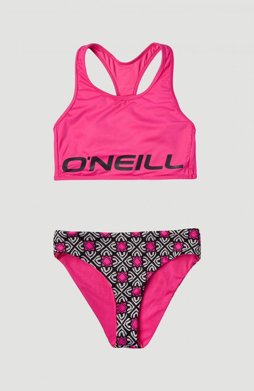O'Neill Active Bikini Set | Black With Purple
