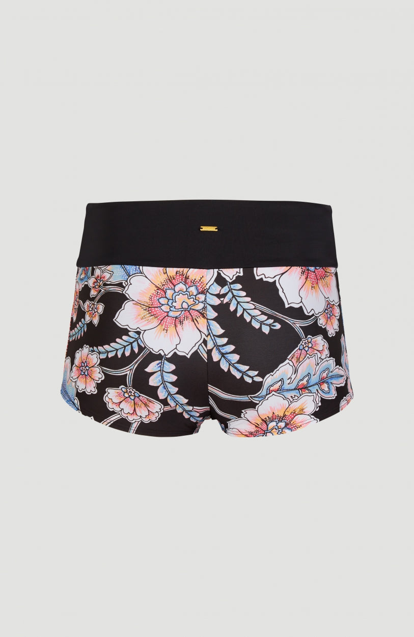 Grenada Bikini Bottom | Black With Red