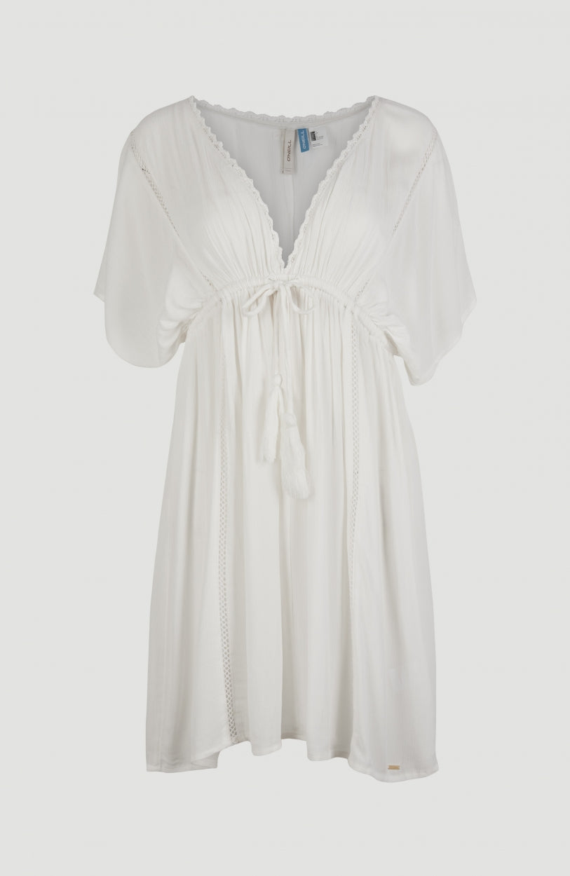 Boho Beach Cover Up | Powder White