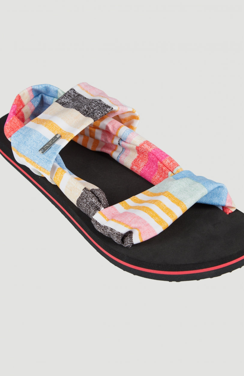 Ditsy Wrap | Yellow With Red