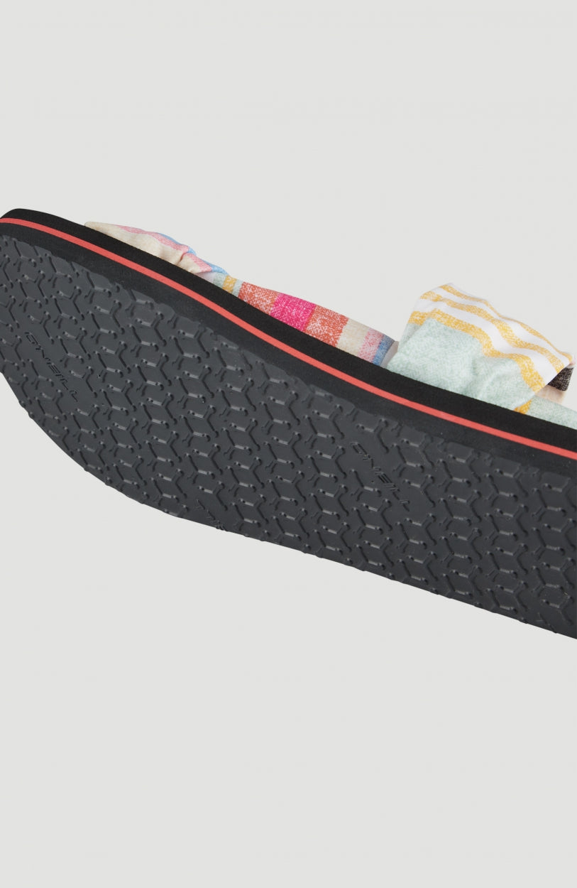 Ditsy Wrap | Yellow With Red