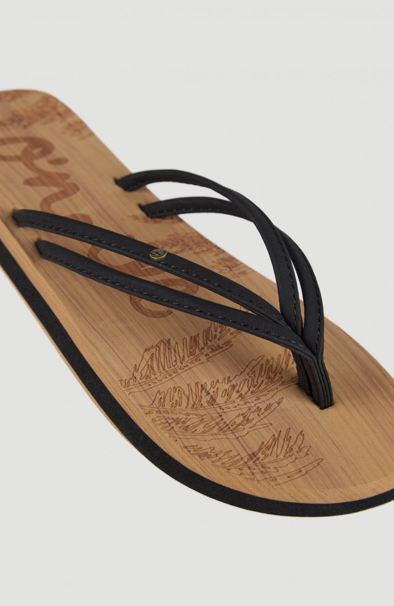 Ditsy Sandals | BlackOut - A