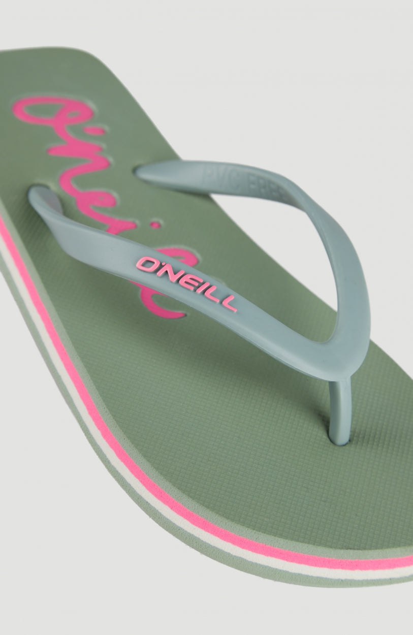 Logo Sandals | Lily Pad -A