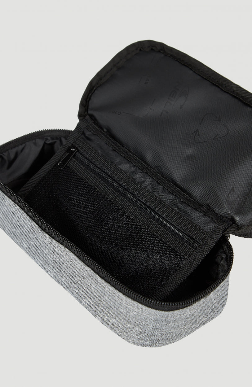 Box Pencil Case | Silver Melee -A