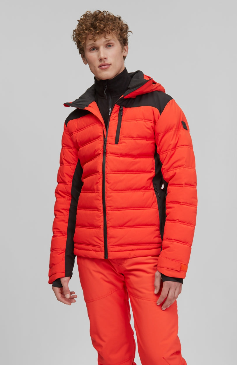 Igneous Hybrid Snow Jacket | Cherry Tomato -A