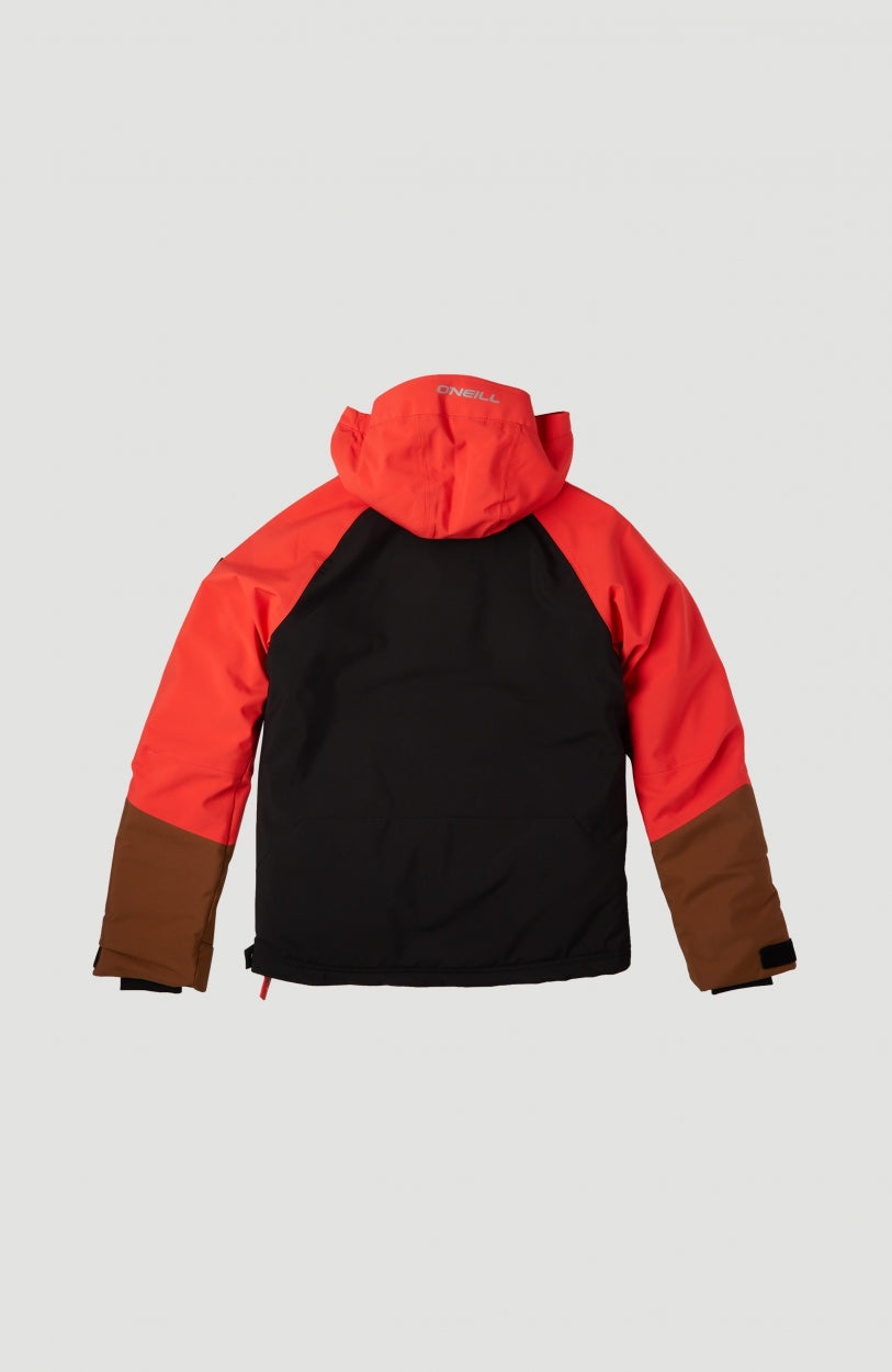 Anorak Snow Jacket | Cherry Tomato -A