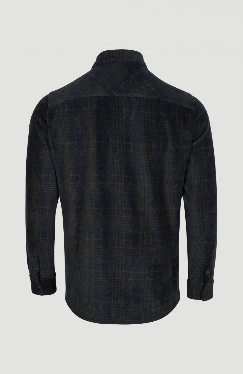 Flannel Tech Fleece | Forest Night -A