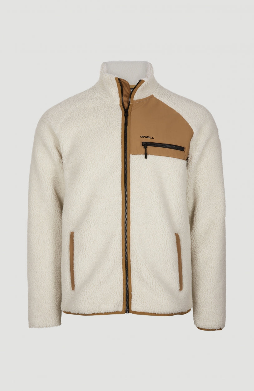 Sherpa Fleece Jacket | Birch -A