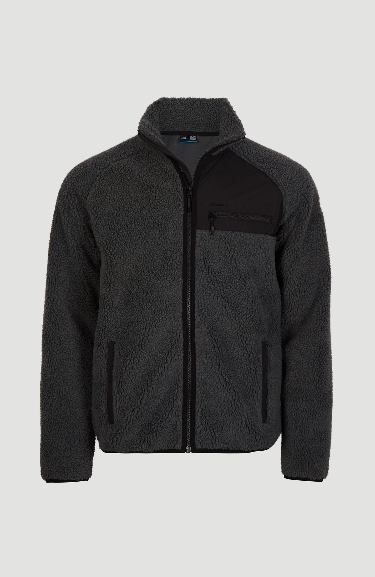 Sherpa Fleece Jacket | New Steel Grey