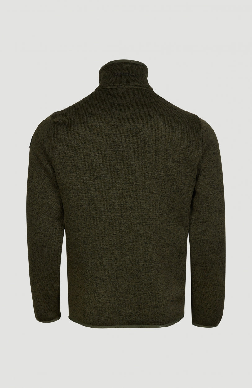 Piste Fleece Jacket | Forest Night -A