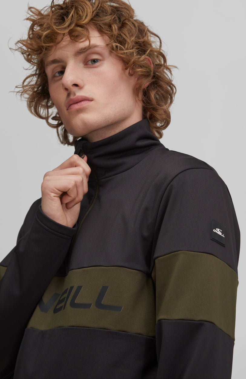 Clime Colorblock Fleece | BlackOut - A