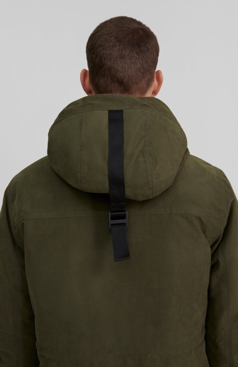 Journey Plus Parka Jacket | Forest Night -A