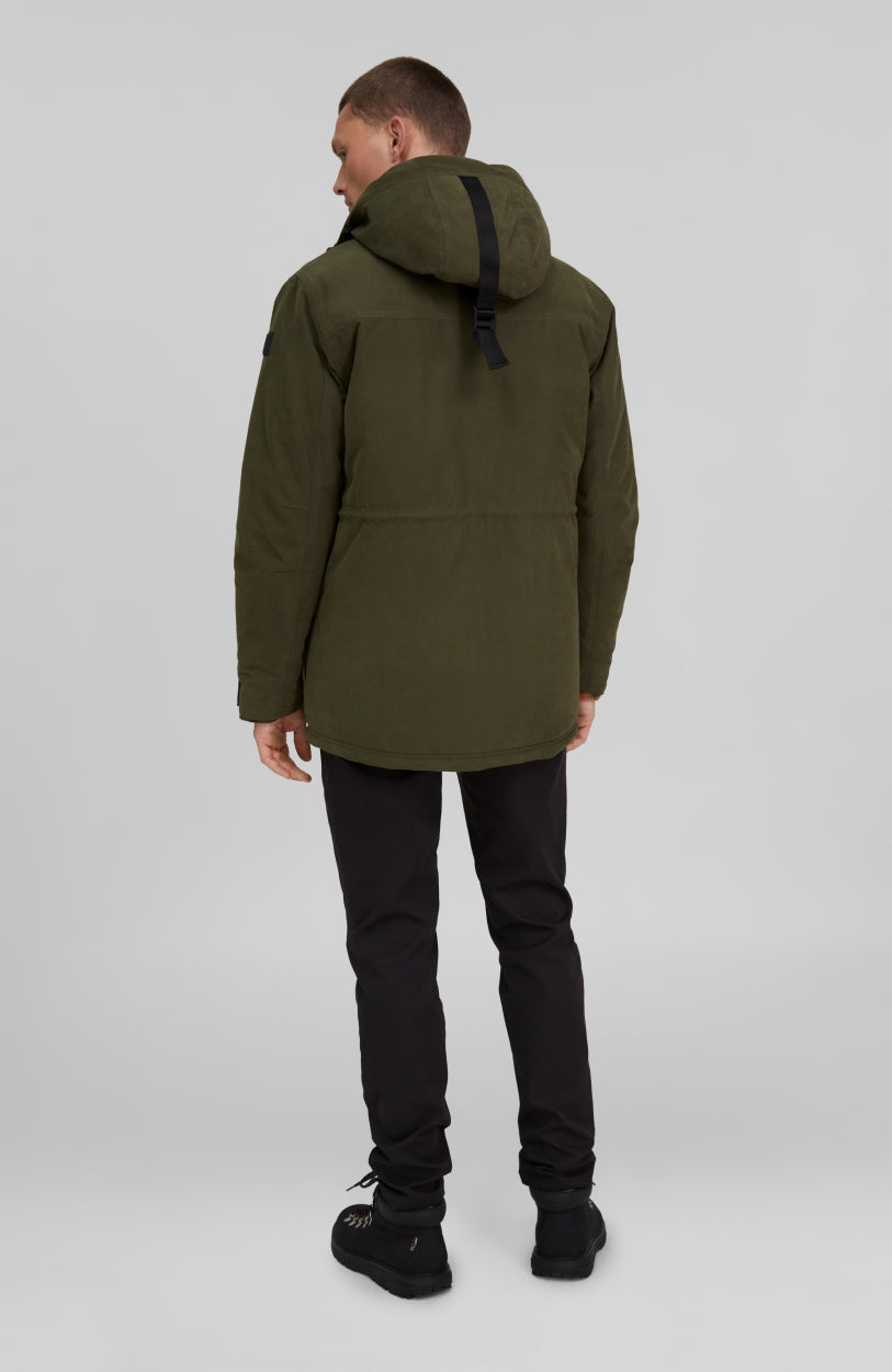 Journey Plus Parka Jacket | Forest Night -A