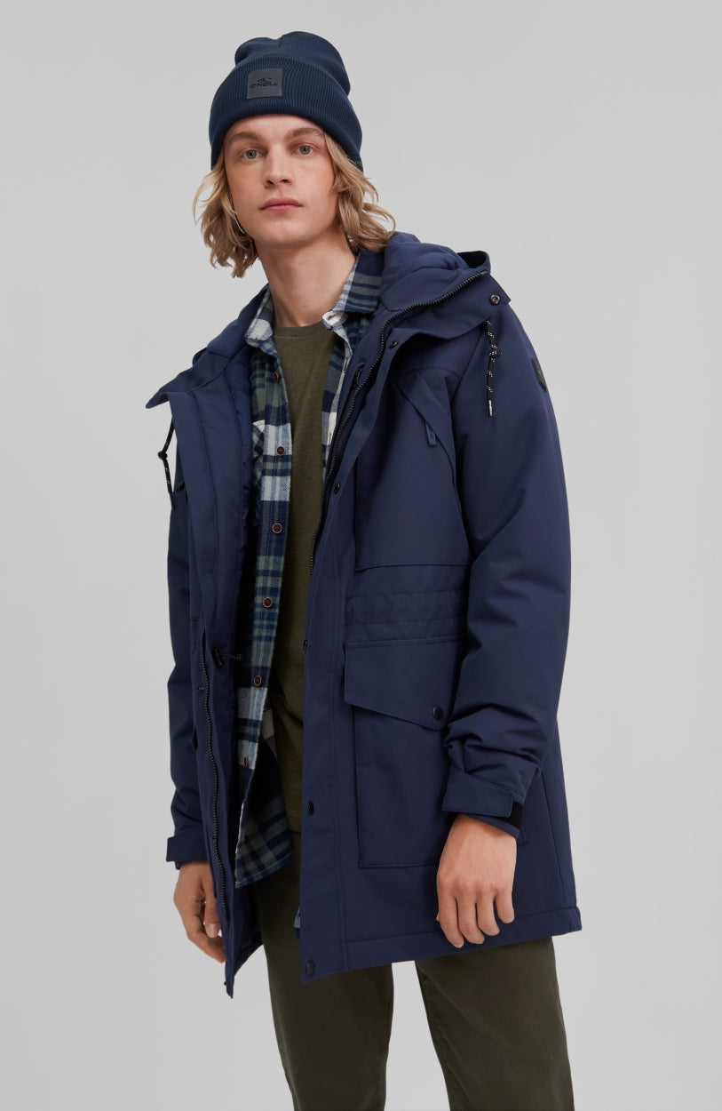 Journey Parka Jacket | Ink Blue -A