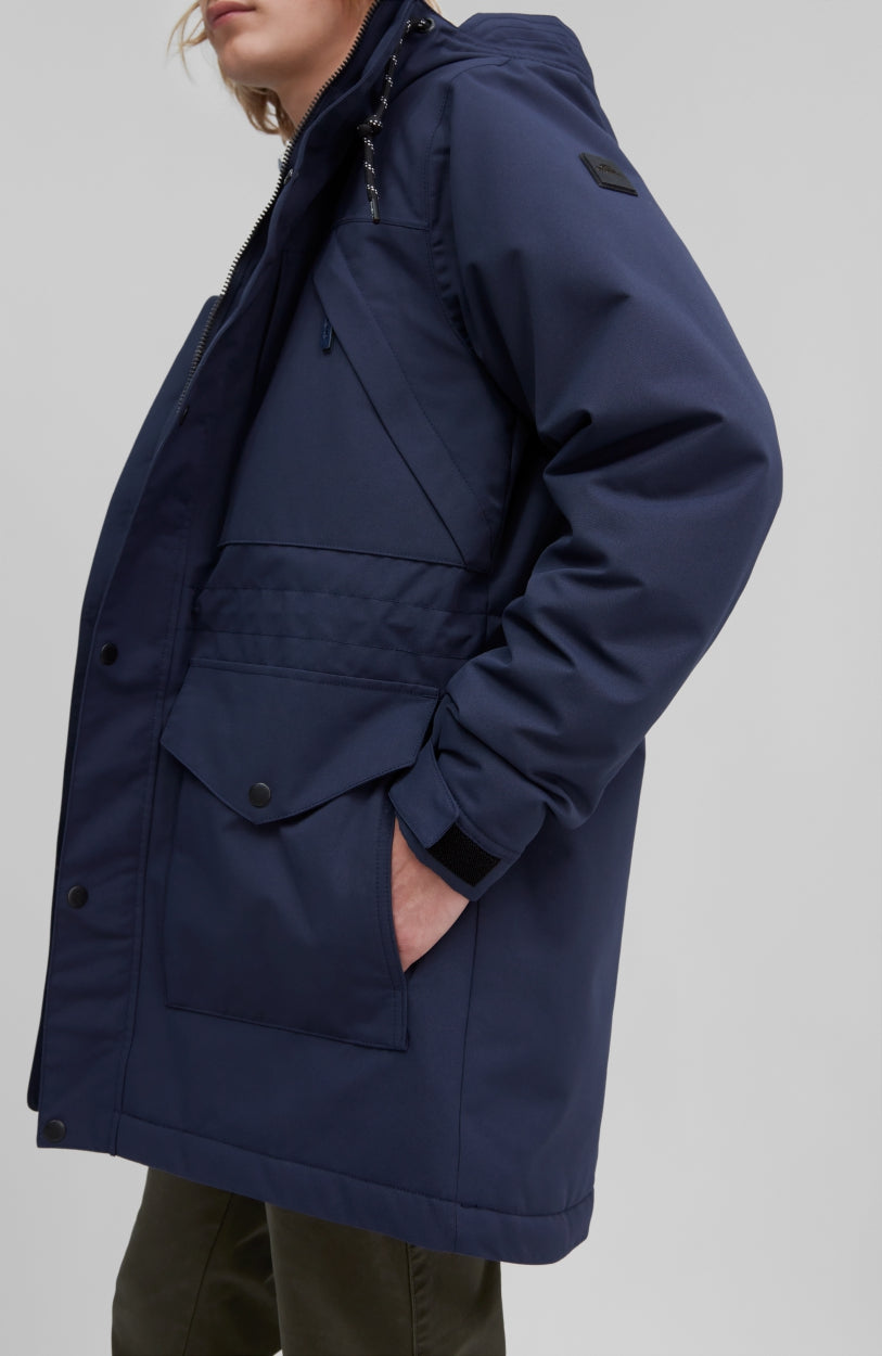 Journey Parka Jacket | Ink Blue -A