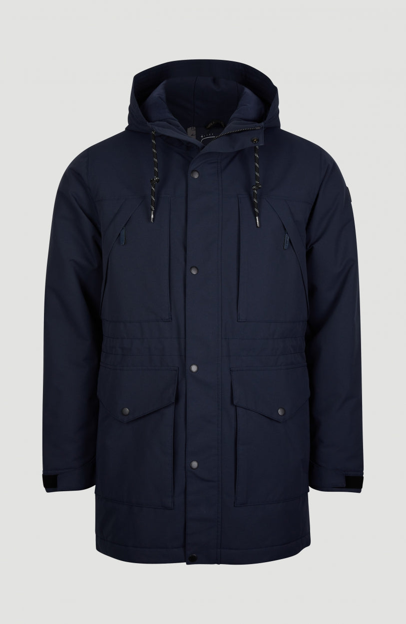 Journey Parka Jacket | Ink Blue -A