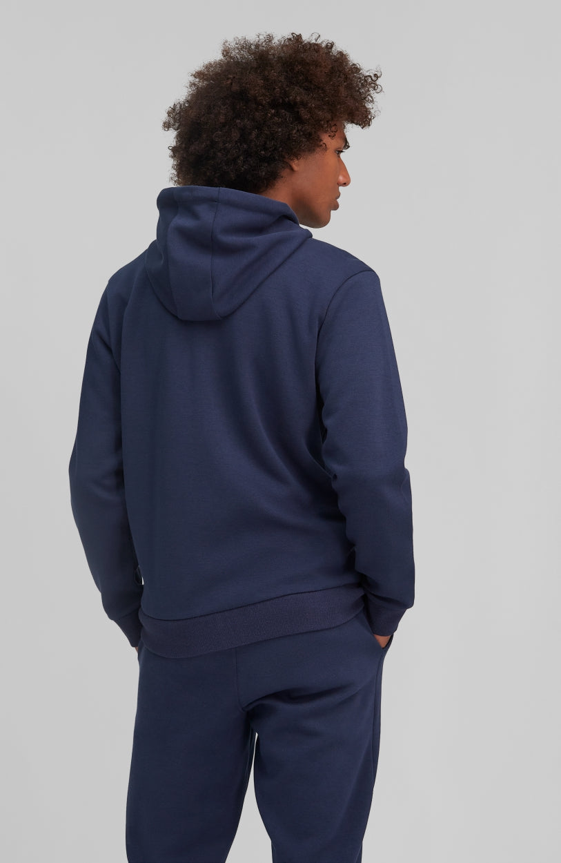 2-Knit Hoodie Jacket | Ink Blue -A