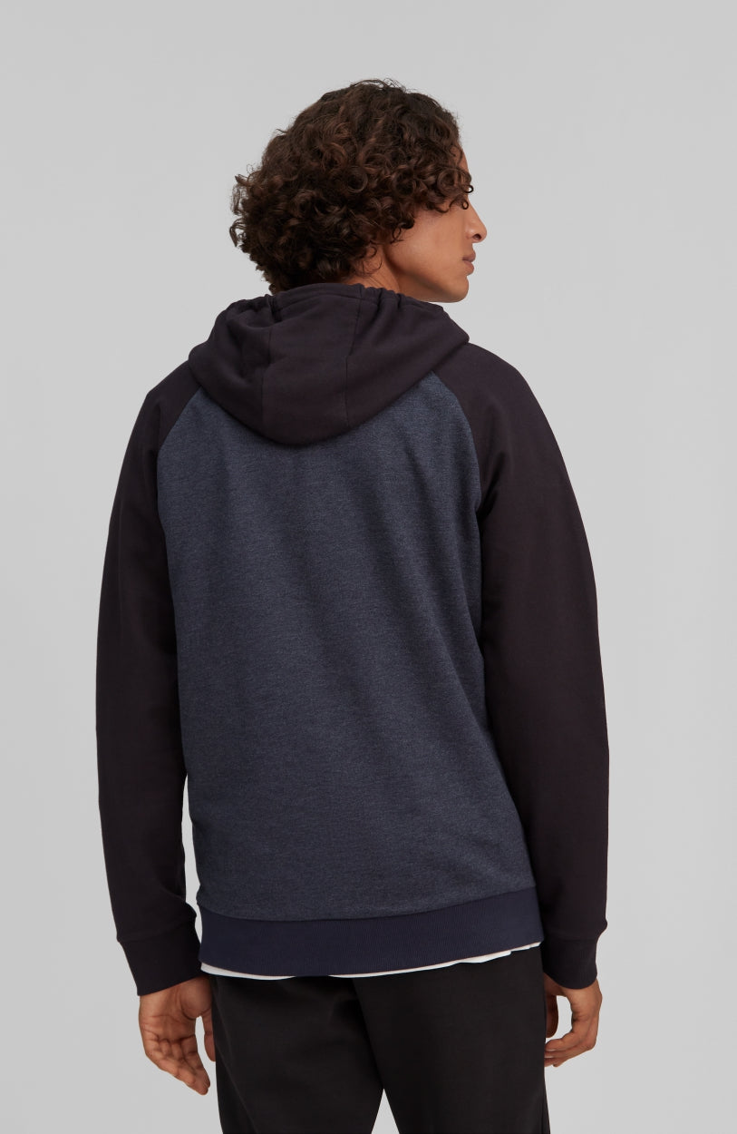Blocked Anorak Hoodie | BlackOut - A