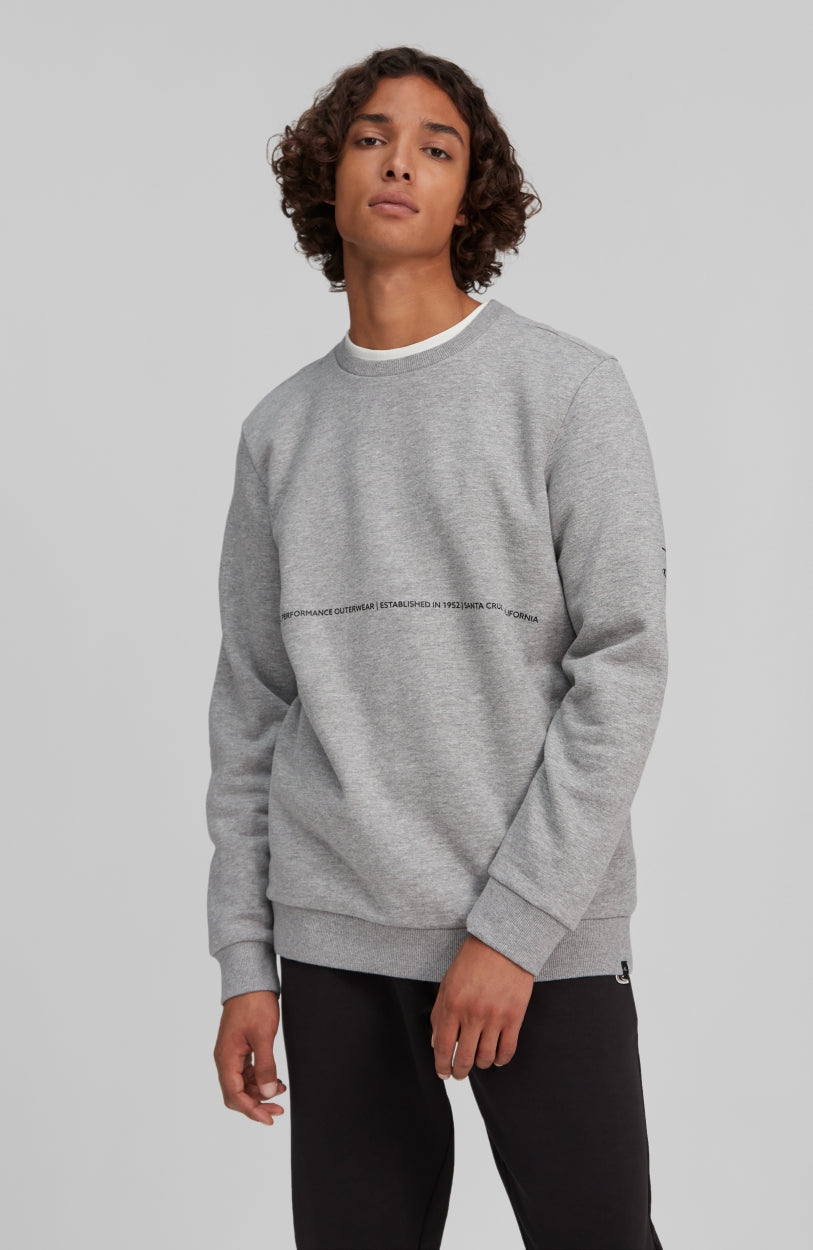 Base Camp Sweatshirt | Silver Melee -A