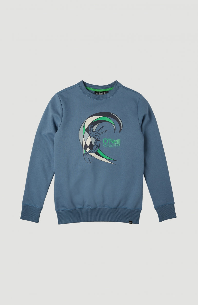 Circle Surfer Crew Sweatshirt | Walton Blue