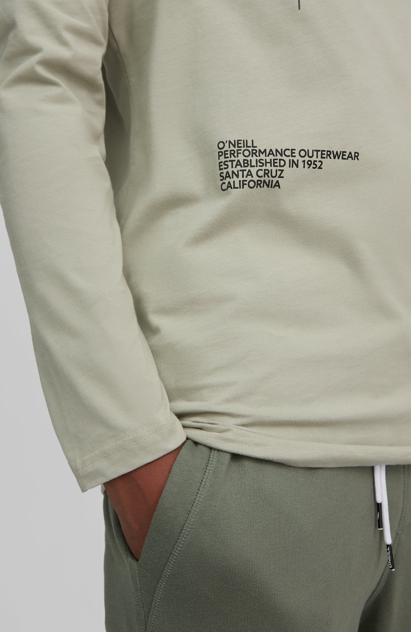 Back To Cali Long Sleeve T-Shirt | Agave Green